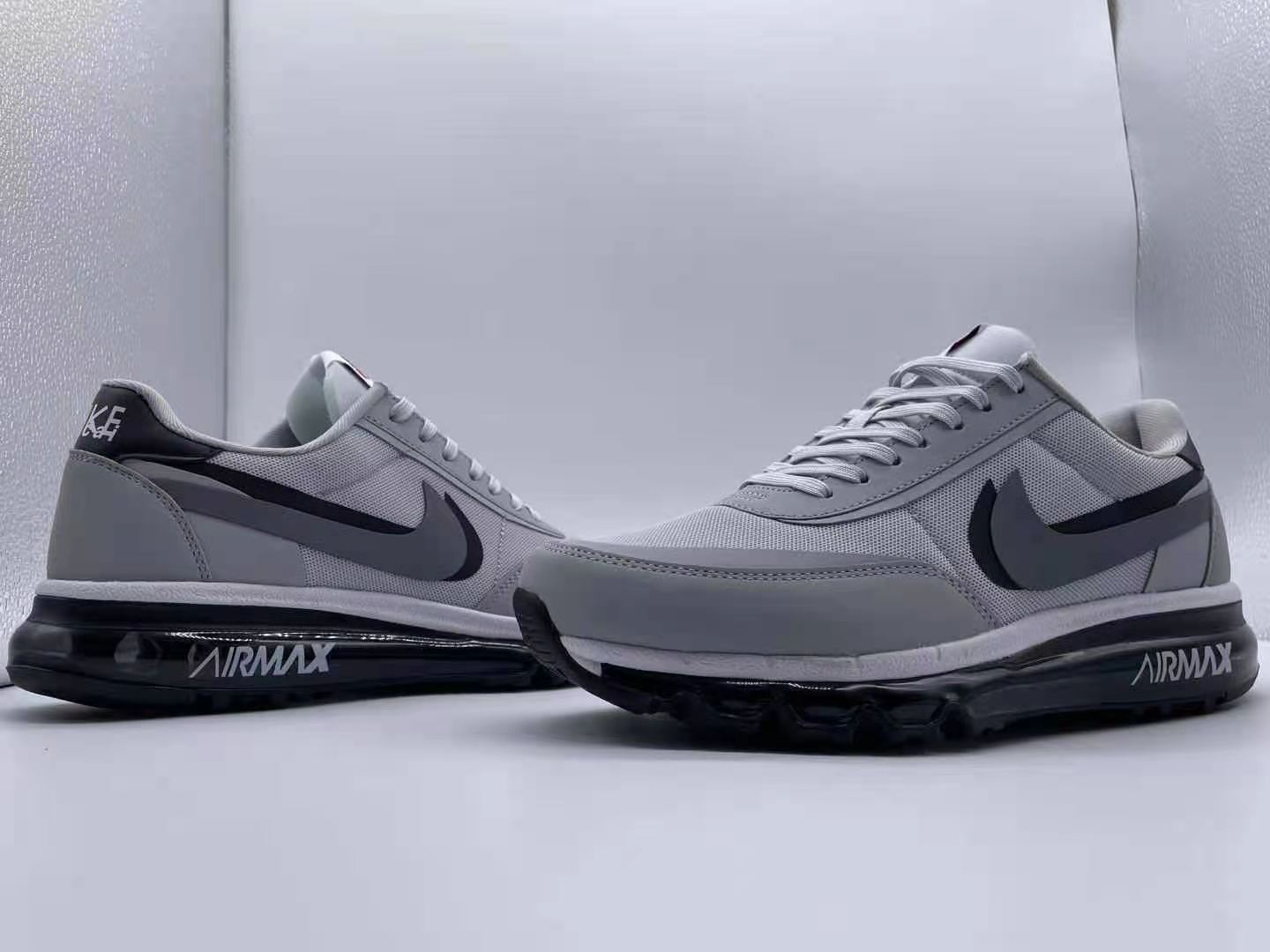 New Nike Air Max 2022 Grey Black Running Shoes - Click Image to Close